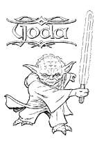 coloriage maitre yoda